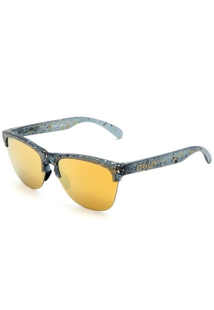 Óculos de Sol Oakley Frogskins Lite 24K Cinza/Amarela - Marca Oakley