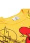 Camiseta Marlan Infantil Flash Amarelo - Marca Marlan