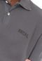 Camisa Polo Fatal Reta Logo Cinza - Marca Fatal