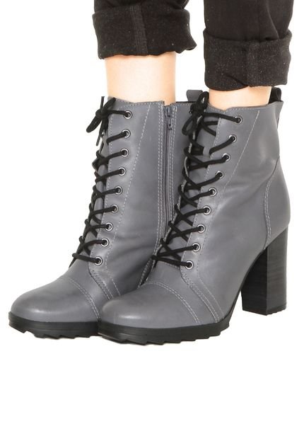 Bota Couro Bottero Botrockstar Cinza - Marca Bottero