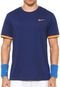 Camiseta Nike Nkct Dry Team Azul-marinho/Laranja - Marca Nike