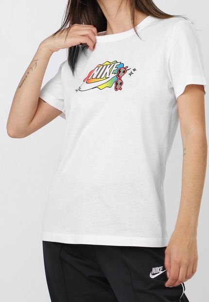 Camiseta Nike Sportswear W Nsw Tee Summer Fu Branca - Marca Nike Sportswear