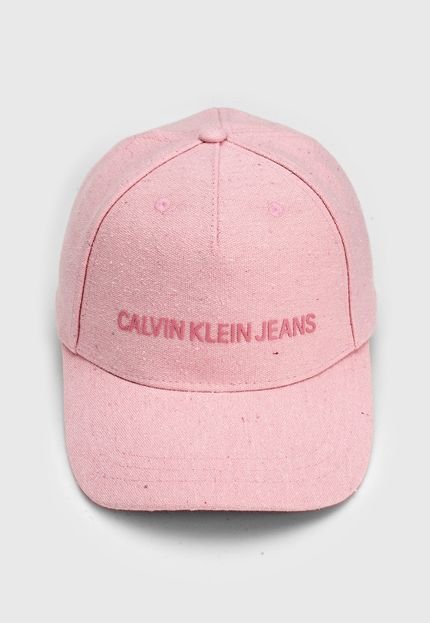 Boné Calvin Klein Logo Rosa - Marca Calvin Klein