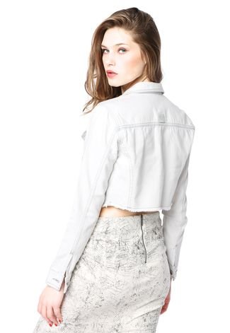 Jaqueta Jeans Calvin Klein Jeans Off White