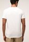 Camiseta Lacoste Logo Color Block Off-White - Marca Lacoste