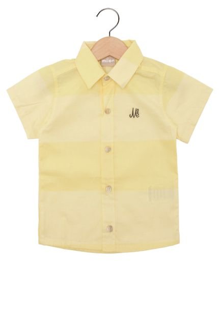 Camisa Baby Milon 0452 Amarelo - Marca Milon