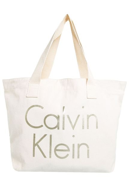 Bolsa Calvin Klein Bege - Marca Calvin Klein