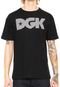 Camiseta DGK Levels Preta - Marca DGK