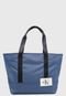 Bolsa Sacola Calvin Klein Grande Azul-Marinho - Marca Calvin Klein