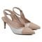 Scarpin Rolling Off White e Nude Lelive - Marca Lelive