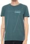 Camiseta Calvin Klein Jeans Logo Contorno Verde - Marca Calvin Klein Jeans