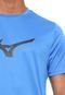 Camiseta Mizuno Run Spark Azul - Marca Mizuno