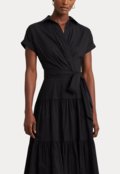 Vestido Lauren Ralph Lauren Midi Marias Preto - Marca Lauren Ralph Lauren