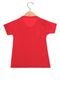 Camiseta Manga Curta Tigor T. Tigre Infantil  Logo Vermelha - Marca Tigor T. Tigre