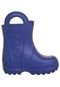 Bota Infantil Crocs Batman Rain Boot Kids Azul - Marca Crocs