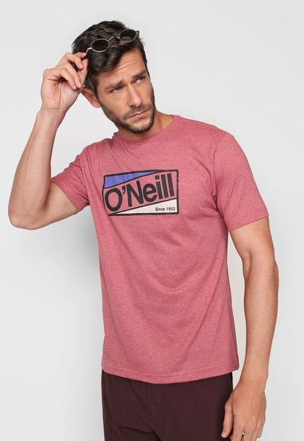Camiseta O'Neill Logo Rosa - Marca O'Neill