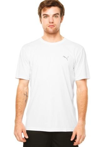 Camiseta Puma Basic Tee Branca
