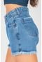 Shorts Jeans com Barra Kau - Marca NEW DENIM