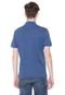 Camisa Polo Lacoste Regular Listrada Azul/Preta - Marca Lacoste