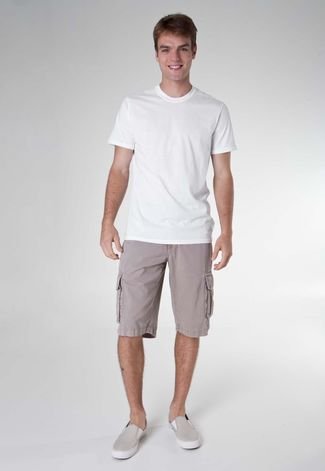 Kit 3 Camisetas Tommy Hilfiger Authentic Brancas - Compre Agora