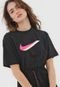 Vestido Nike Sportswear Curto W NSW ICN CLSH Preto - Marca Nike Sportswear