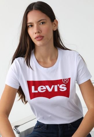 Camiseta Levis Perfect Tee Branca