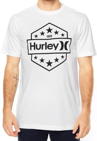 Camiseta Hurley Star Branca