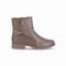 Bota Leci Cano Curto Salto Baixo Taupe - Marca Piccadilly