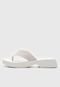 Tamanco Melissa Flatform M Lover AD Branco - Marca Melissa