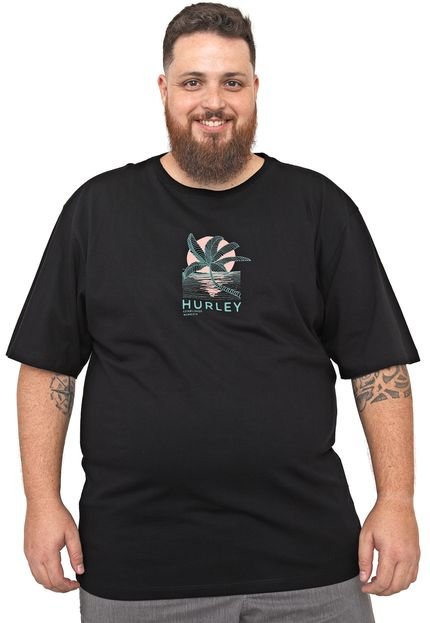 Camiseta Hurley Red Tide Preta - Marca Hurley