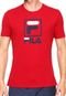 Camiseta Fila Estampada Vermelha - Marca Fila