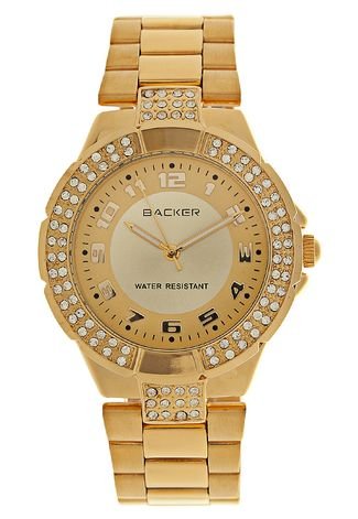 Relógio Backer 3006145F Dourado