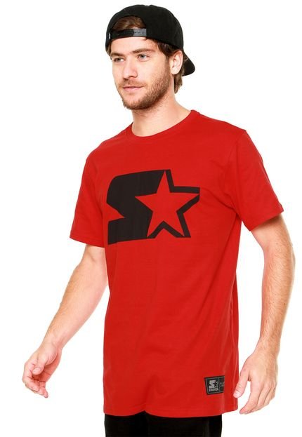 Camiseta Starter Logo Vermelha - Marca S Starter