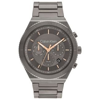 Relógio Calvin Klein Masculino Aço Cinza 25200304