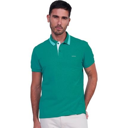 Camisa Polo Colcci Detail P24 Verde Masculino - Marca Colcci