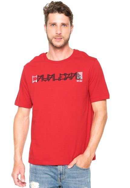 Camiseta Cavalera Logo Vermelho - Marca Cavalera