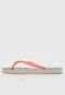 Chinelo Rip Curl Max Focus Bege/Off-White - Marca Rip Curl