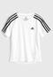 Camiseta Infantil adidas Performance Infantil D2m 3 Listras Branca - Marca adidas Performance