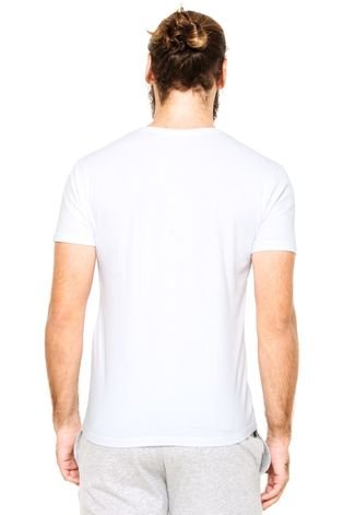 Kit 2pçs Camisetas Calvin Klein Underwear Gola Careca Branco