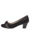 Scarpin Mooncity Ferragem Preto - Marca Mooncity