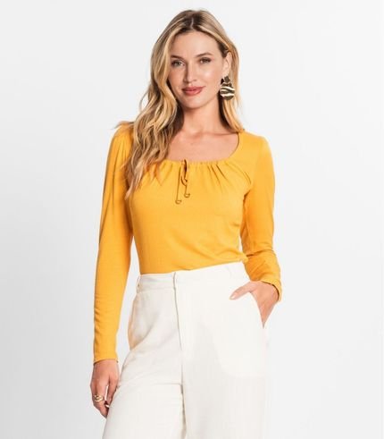 Blusa Feminina Manga Longa Endless Amarelo - Marca Endless