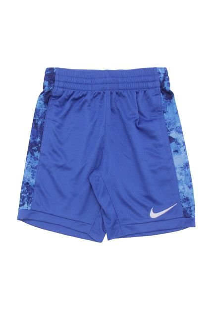 Short Nike Menino Liso Azul - Marca Nike