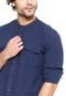 Camisa Colcci Slim Azul-marinho - Marca Colcci