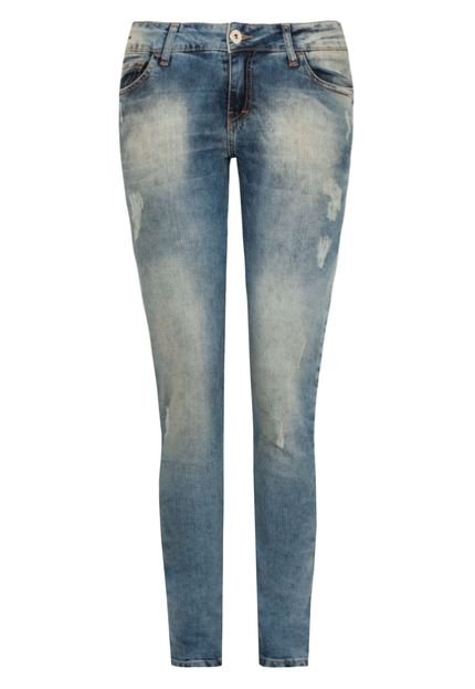 Calça Jeans Ellus Skinny Motor Azul - Marca Ellus