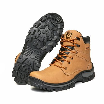 Bota coturno masculina adventure cano médio solado sales trekking