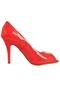 Peep Toe Vizzano Case Vermelho - Marca Vizzano