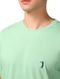 Camiseta Aleatory Masculina Navy Icon Pistache Verde Claro - Marca Aleatory