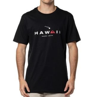 Camiseta Quiksilver HI State Of Mind WT24 Masculina Preto