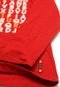 Camiseta Colcci Kids Infantil Caça Palavras Vermelha - Marca Colcci Kids