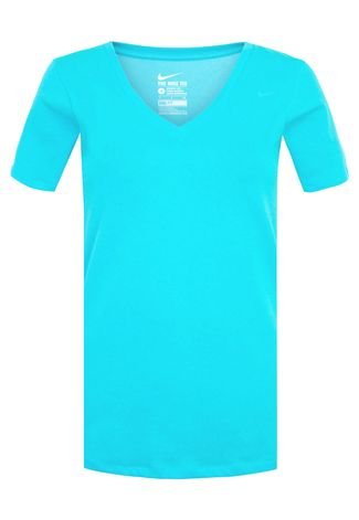 Camiseta Nike Vneck Dfc Ss Azul